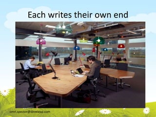 omri.spector@develeap.com
Each writes their own end
 