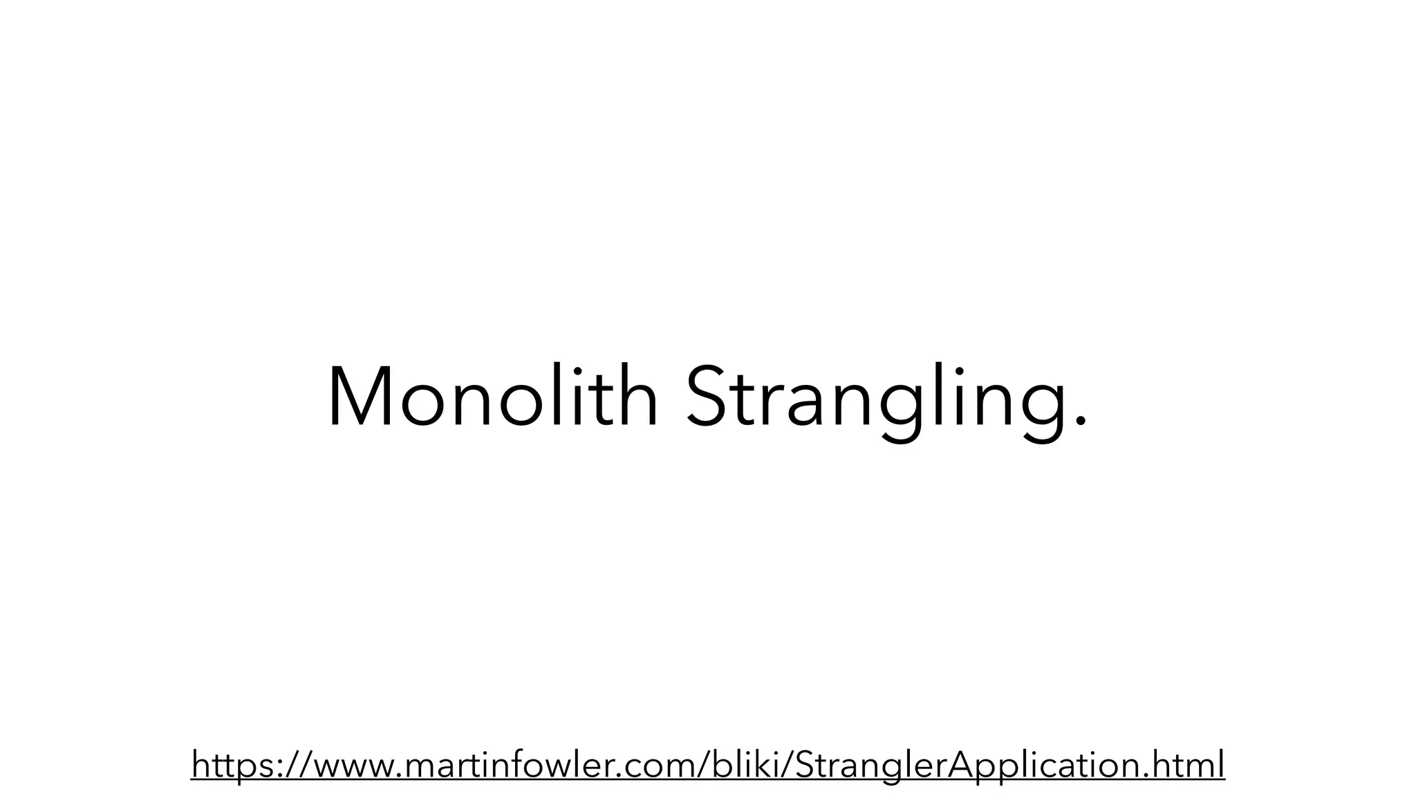 Monolith Strangling.
https://www.martinfowler.com/bliki/StranglerApplication.html
 