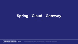 Spring Cloud Gateway | PDF