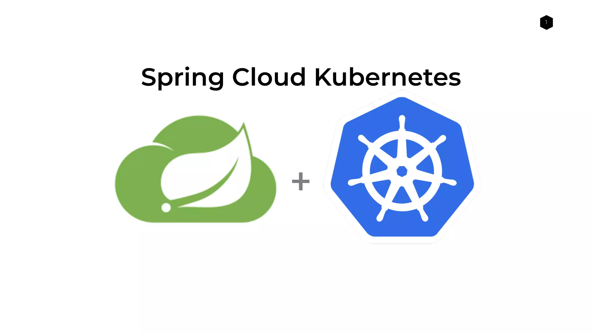 1
Spring Cloud Kubernetes
+