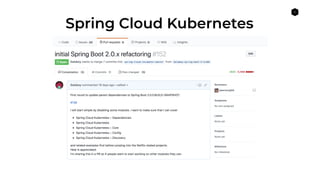 6
Spring Cloud Kubernetes
 