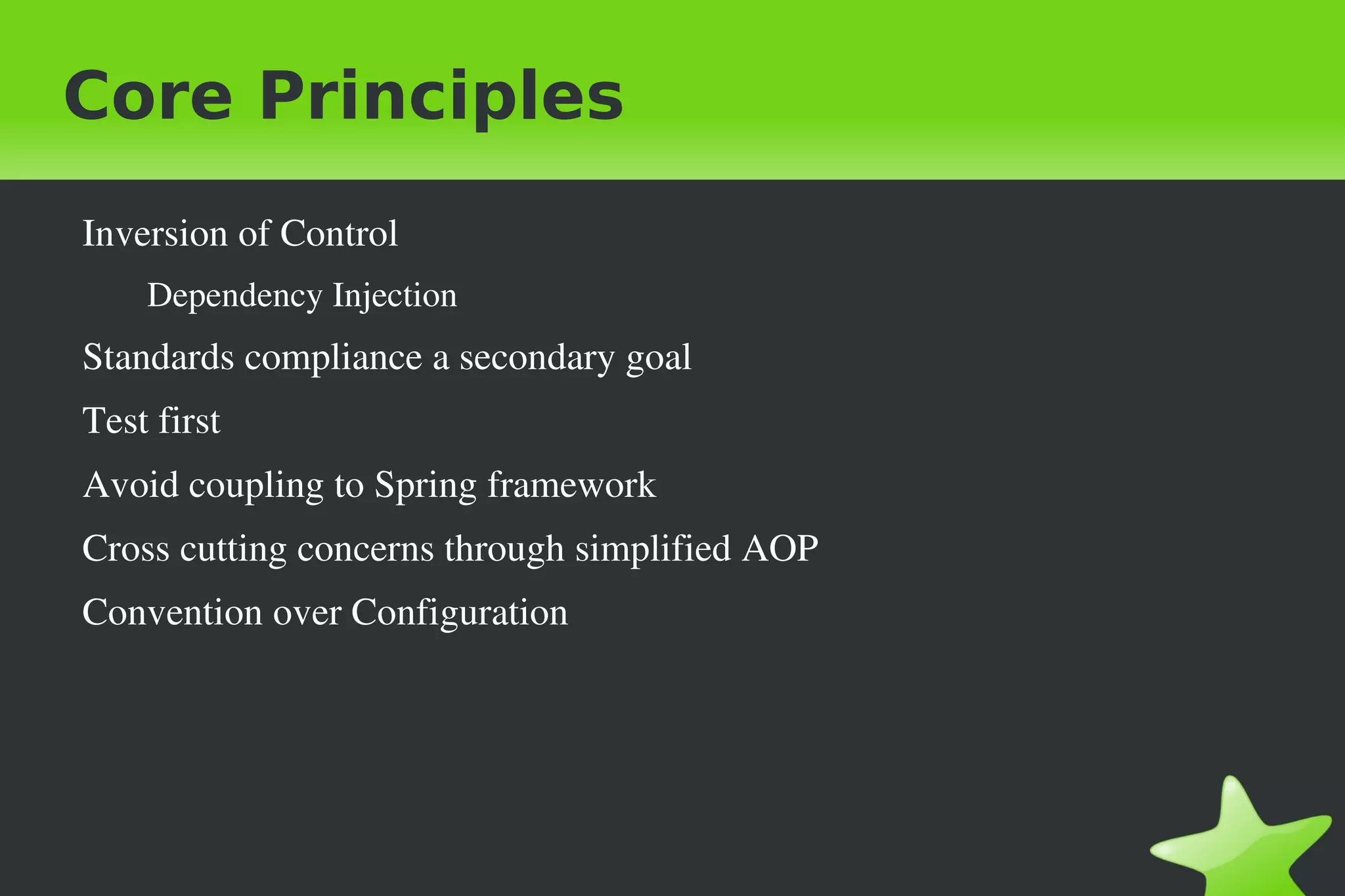 Rich ecosystem of tools, frameworks and patterns 