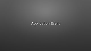 Application Event
 