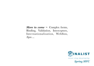Spring MVC introduction HVA