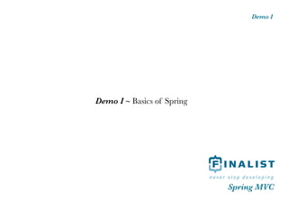 Spring MVC introduction HVA