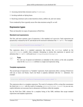 Spring webflow-reference | PDF