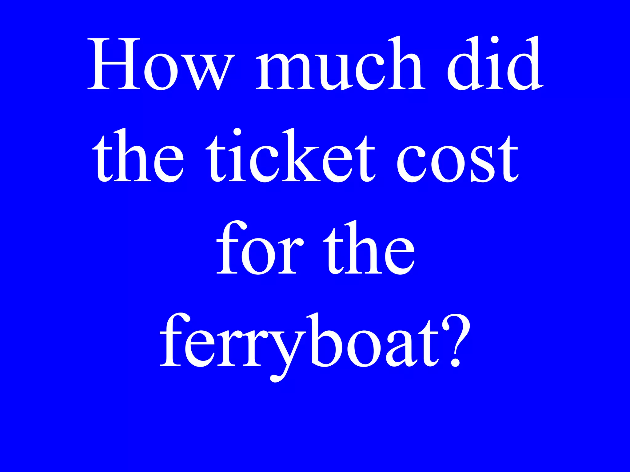 Ha viaggiato Lei
con Mario
recentemente?
Dove sono andati
Loro?
 