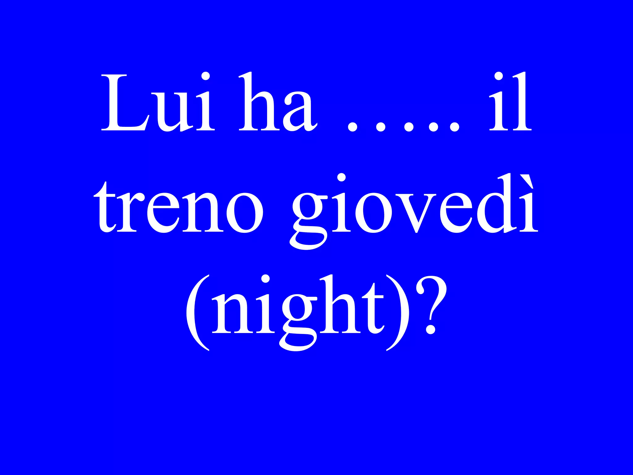 Where is
breakfast
served?
 