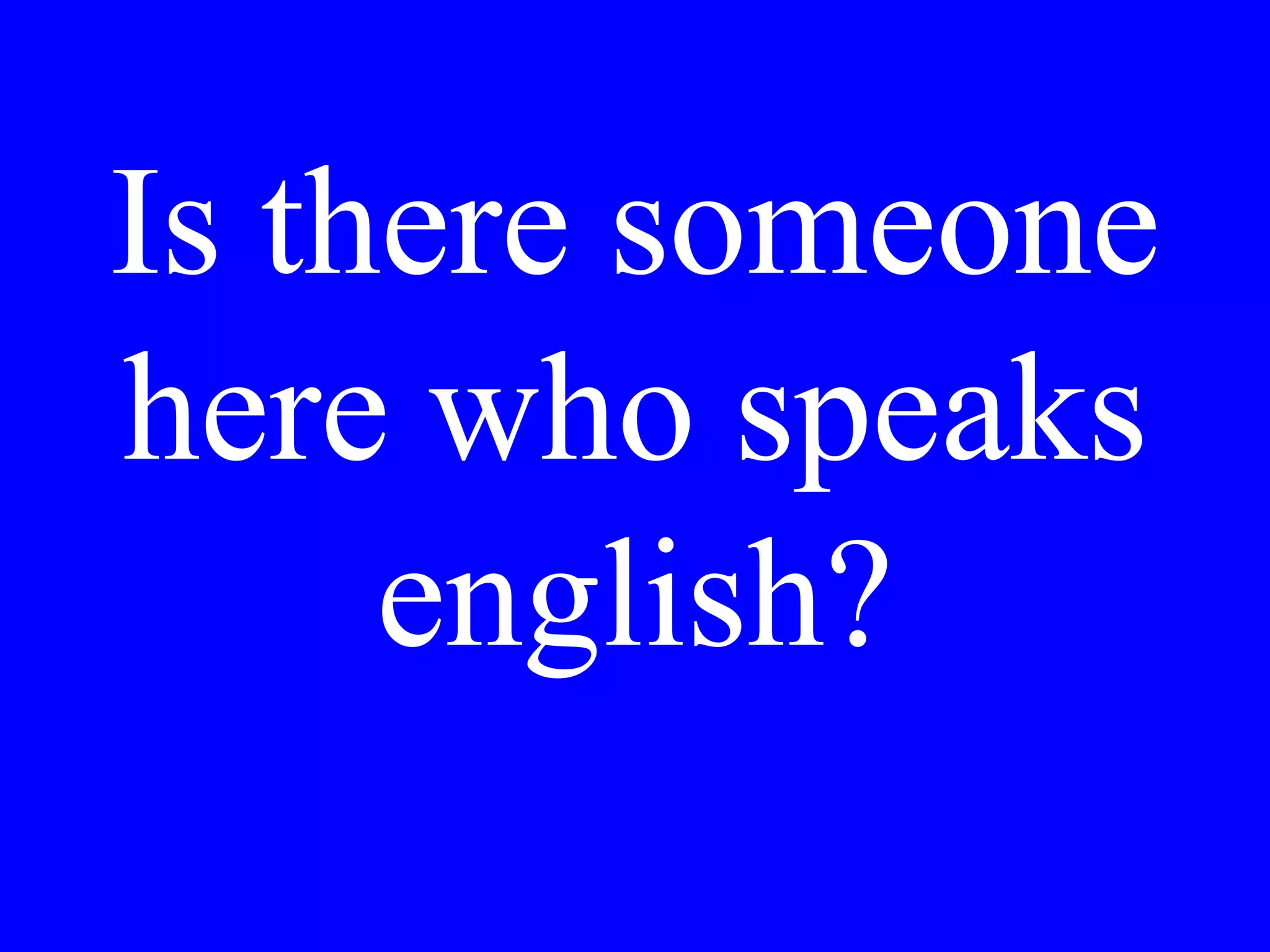 Is there a bus
that goes to
the city?
 