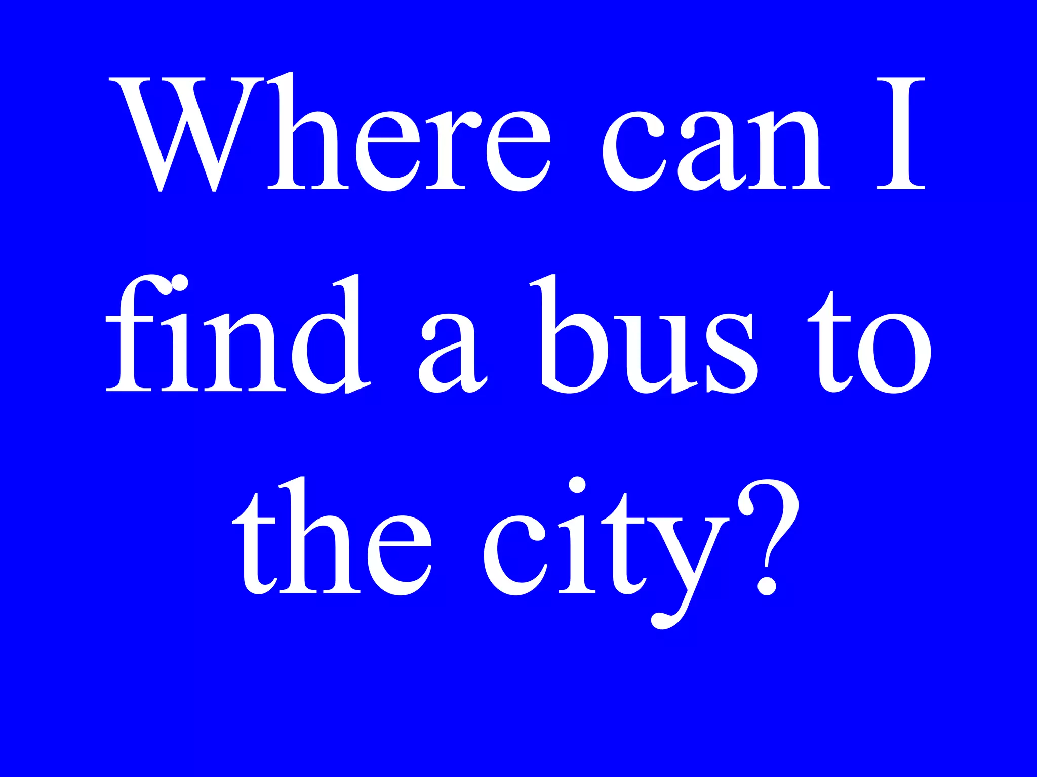 Hai già preso il
giro o prenderai
domani?
 