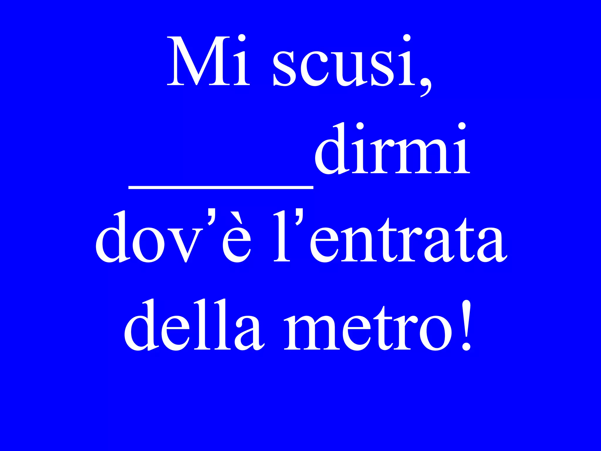 Is breakfast
included?
 