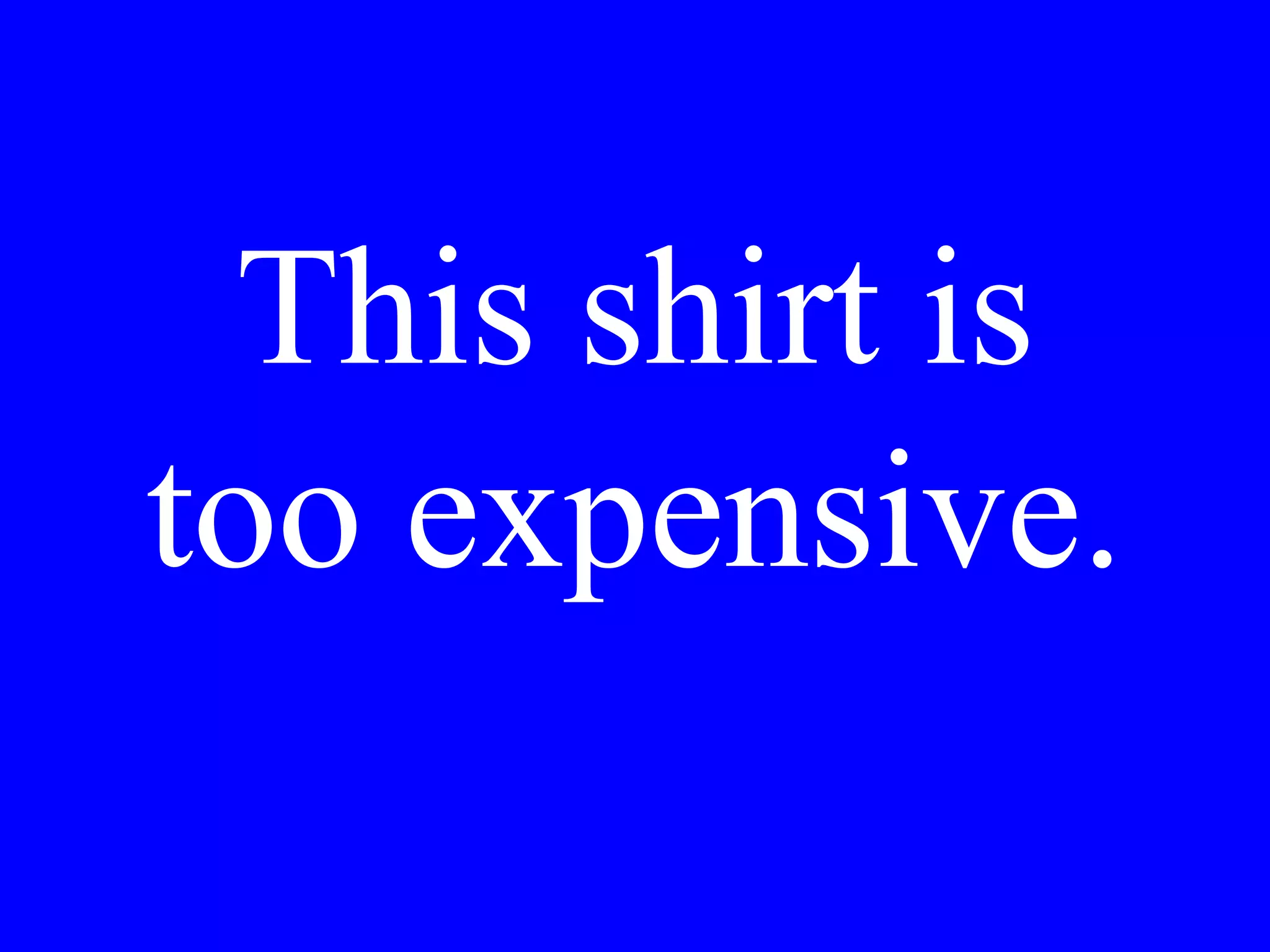 It is a
pleasure to
meet you!
 