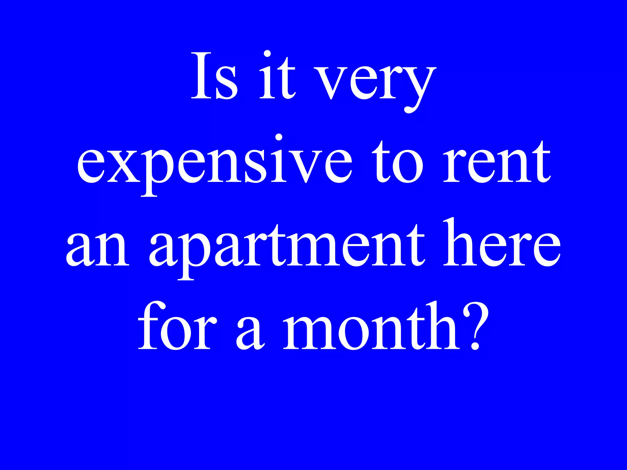 Accettano dollari
il ristorante
accanto
all’albergo?
 