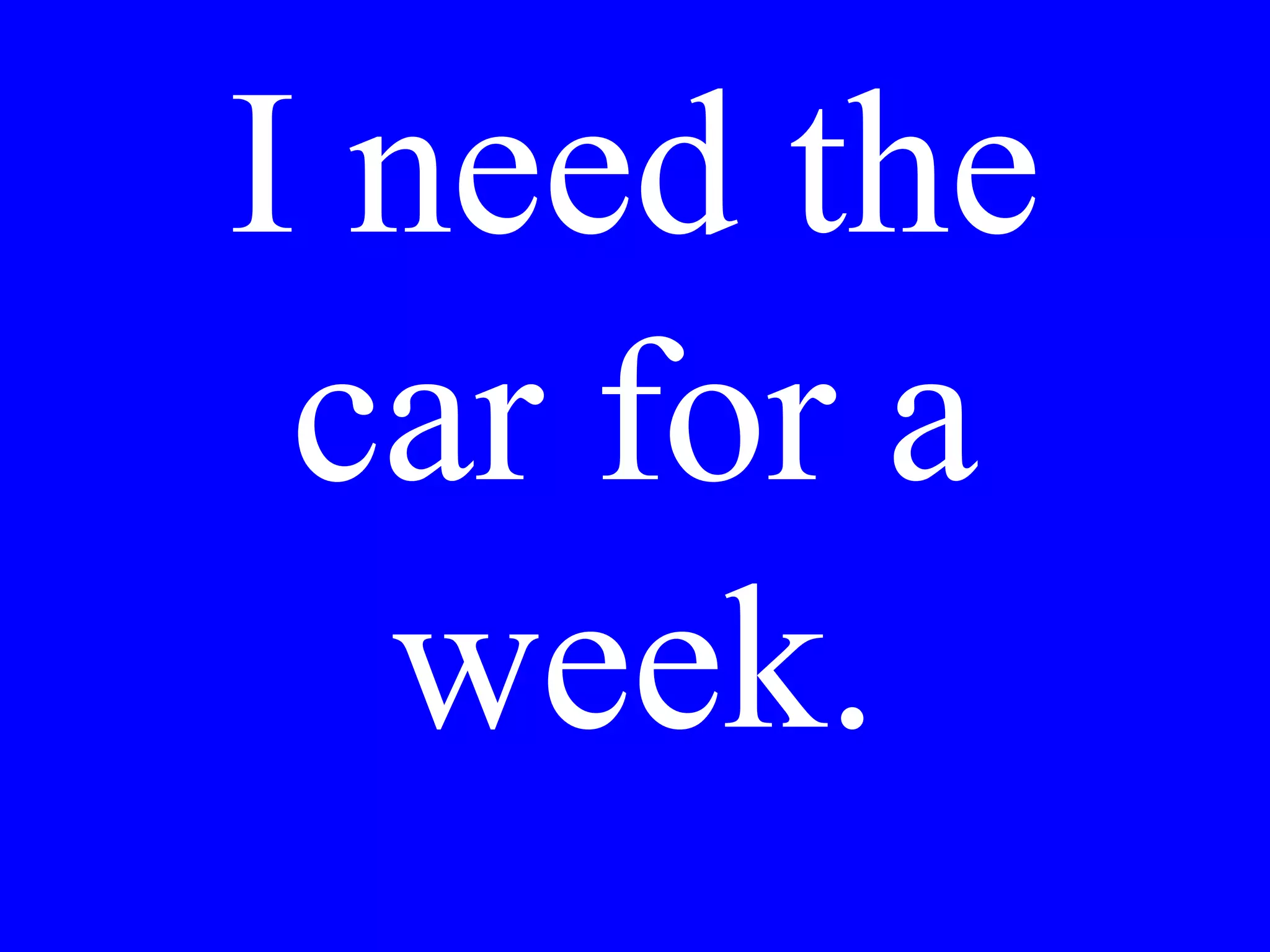 Il giro. L’ho
preso ieri.
 