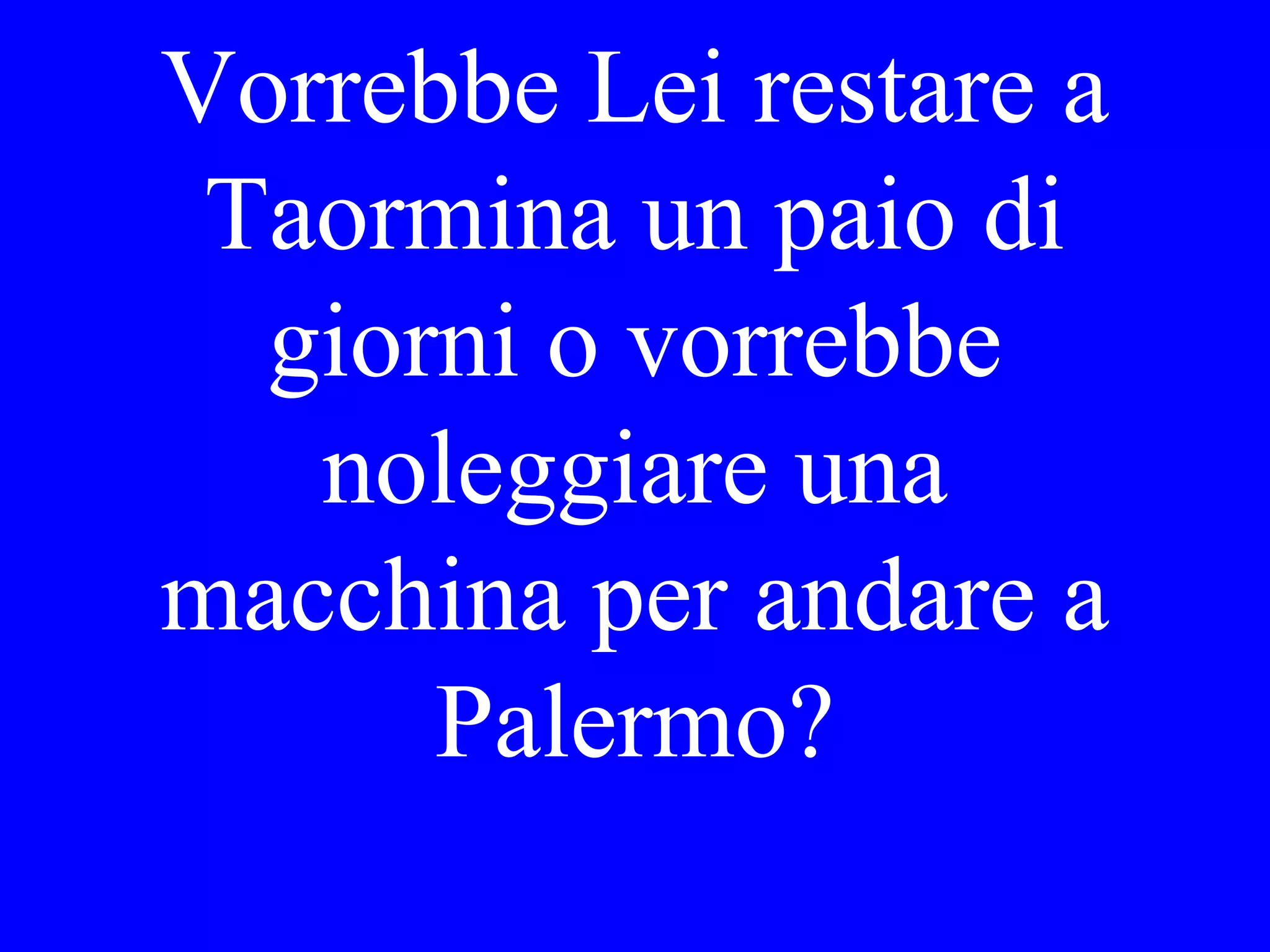 Sa Lei a quanti
isolati è
l’albergo dalla
stazione?
 