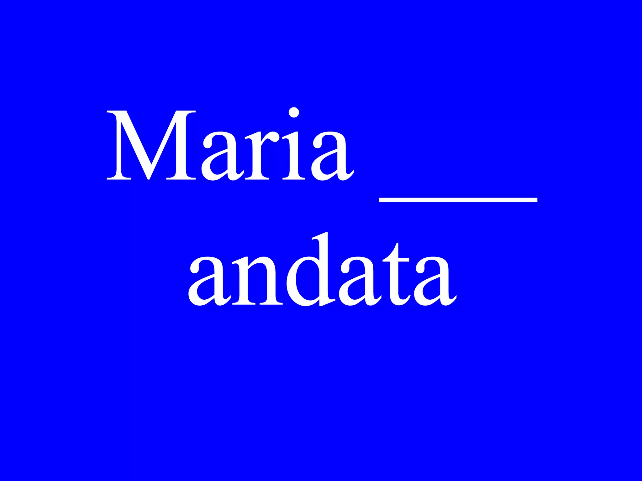 Maria (us) ___
____ invitato a
cenare alla sua
casa.
 