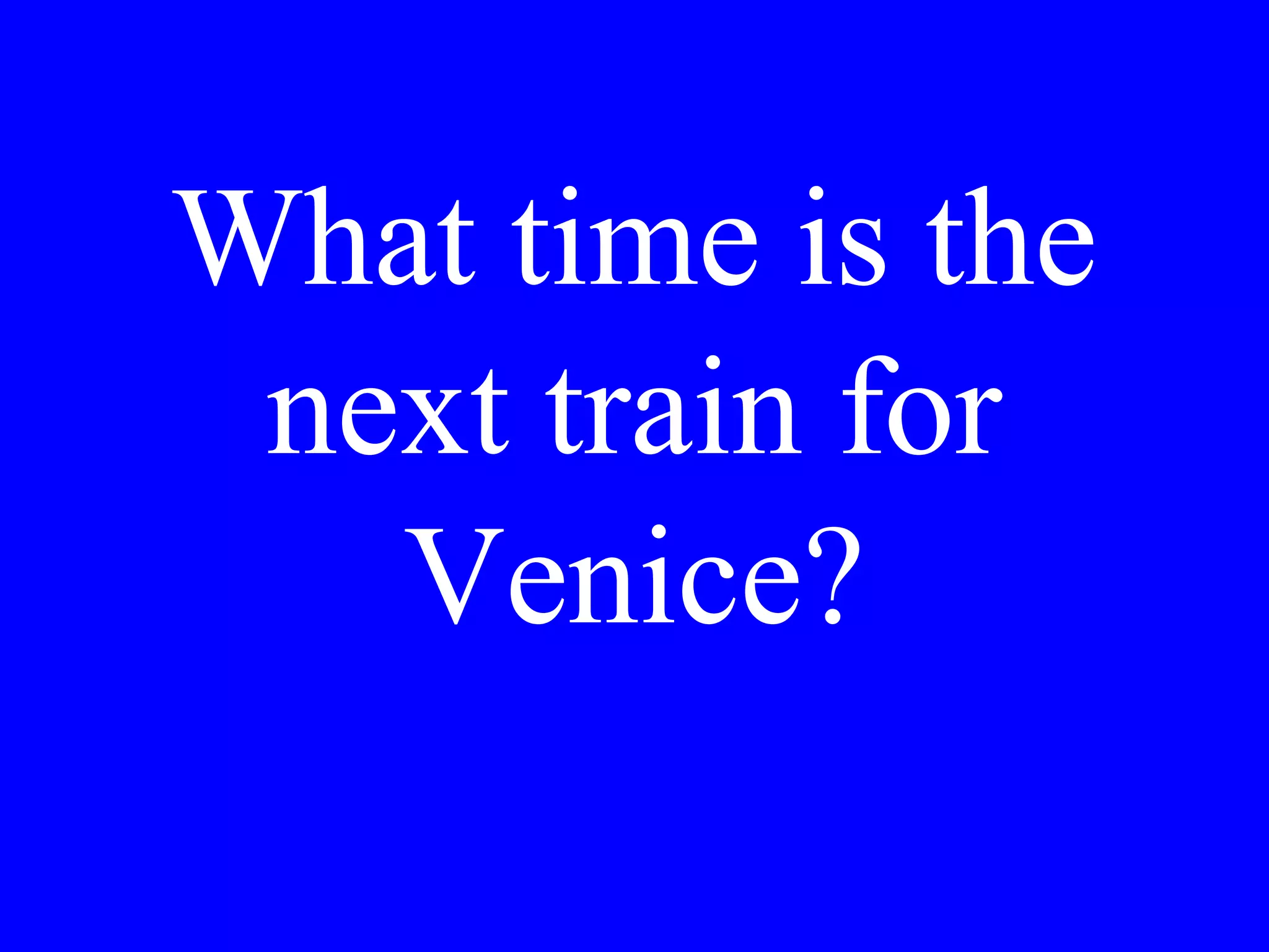 Ha lasciato Lei I
bagagli con il
portiere o nella
camera?
 