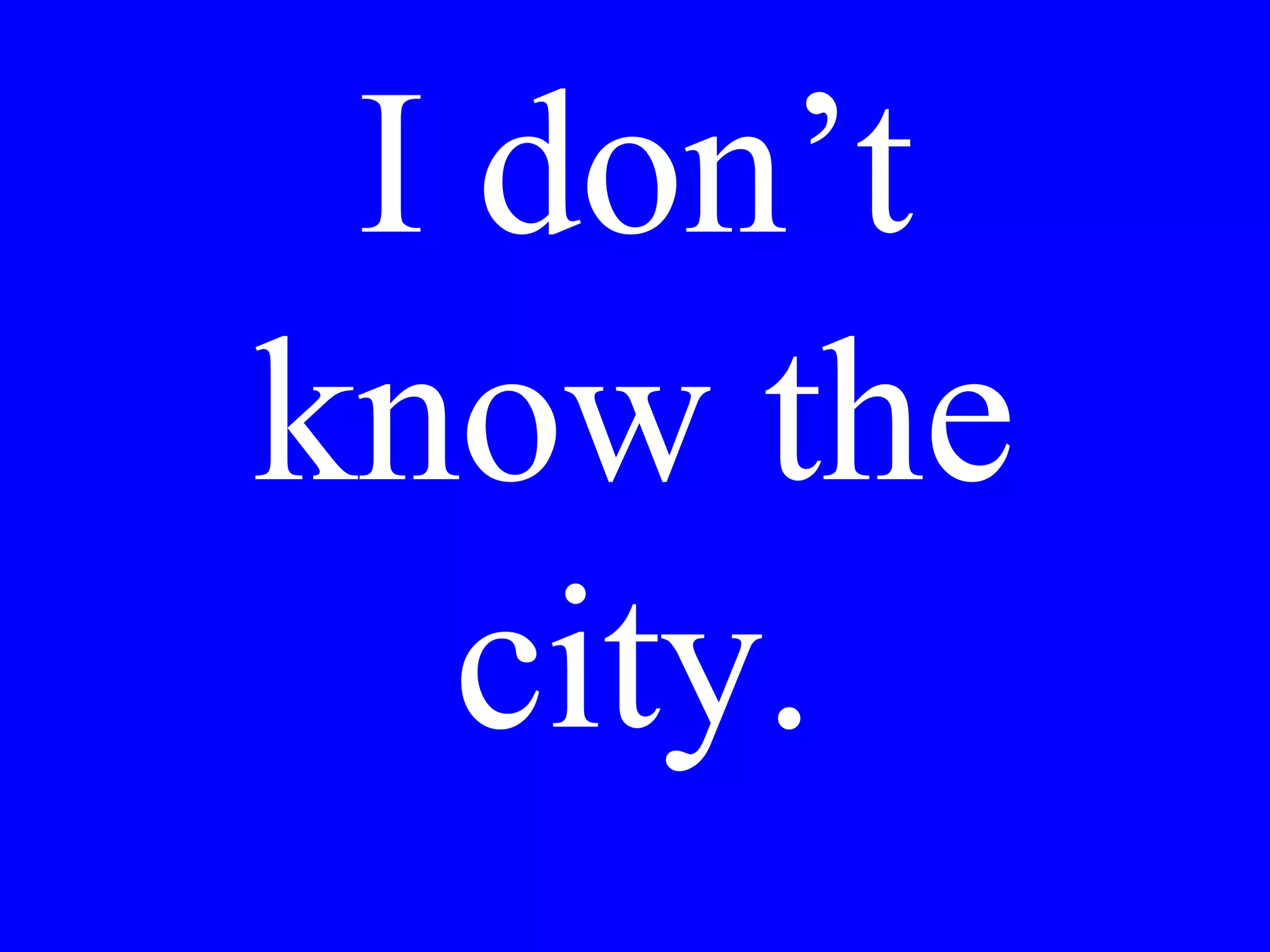 Preferisce Lei
prendere il treno a
Palermo o restare
qua a Siracusa?
 