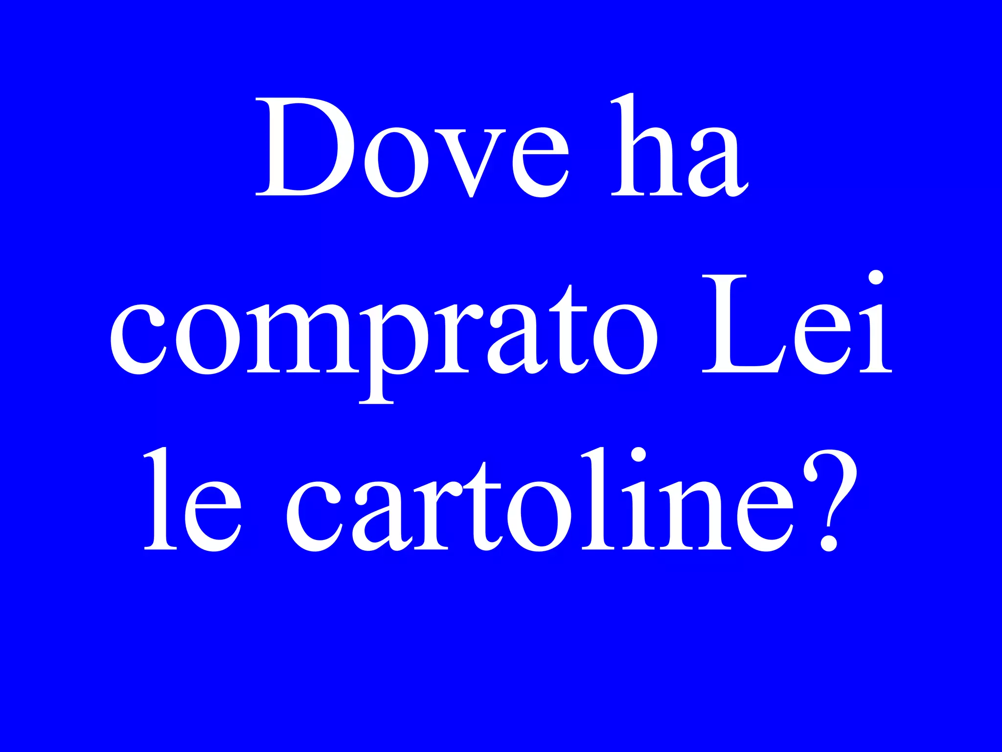 Il teatro non era
interessante, era
_________.
 