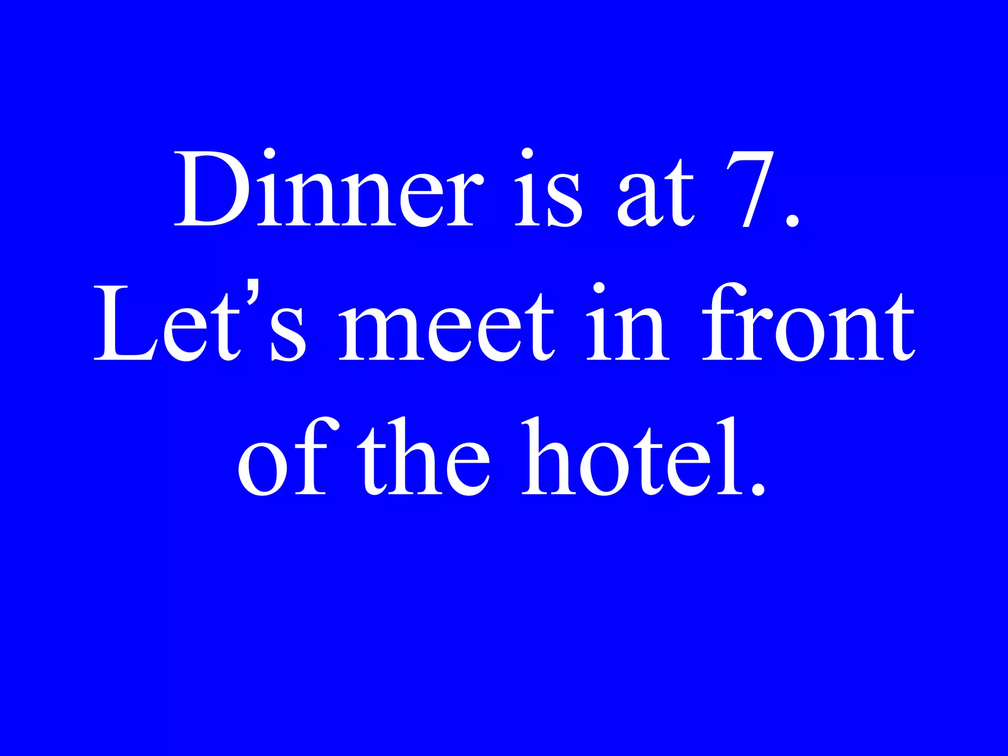 Che stava facendo
Maria quando l’ha
incontrata in
piazza?
 