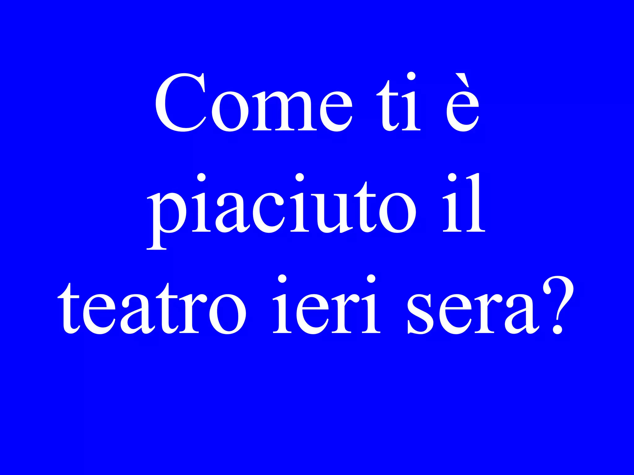 I found out
I didn’t know
 