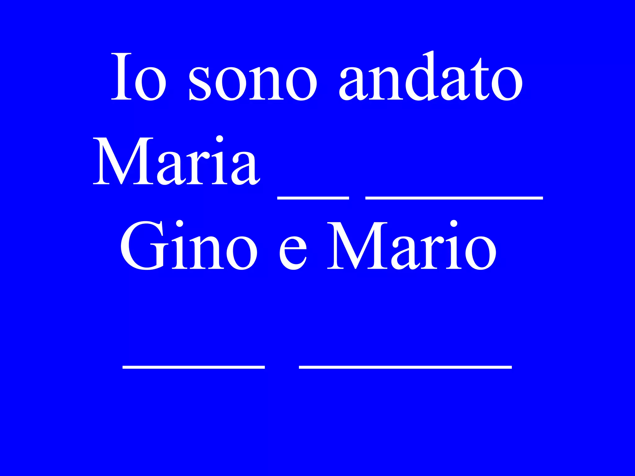 Il giro comincia
alle_____ e
finisce alle ___
alla piazza.
 