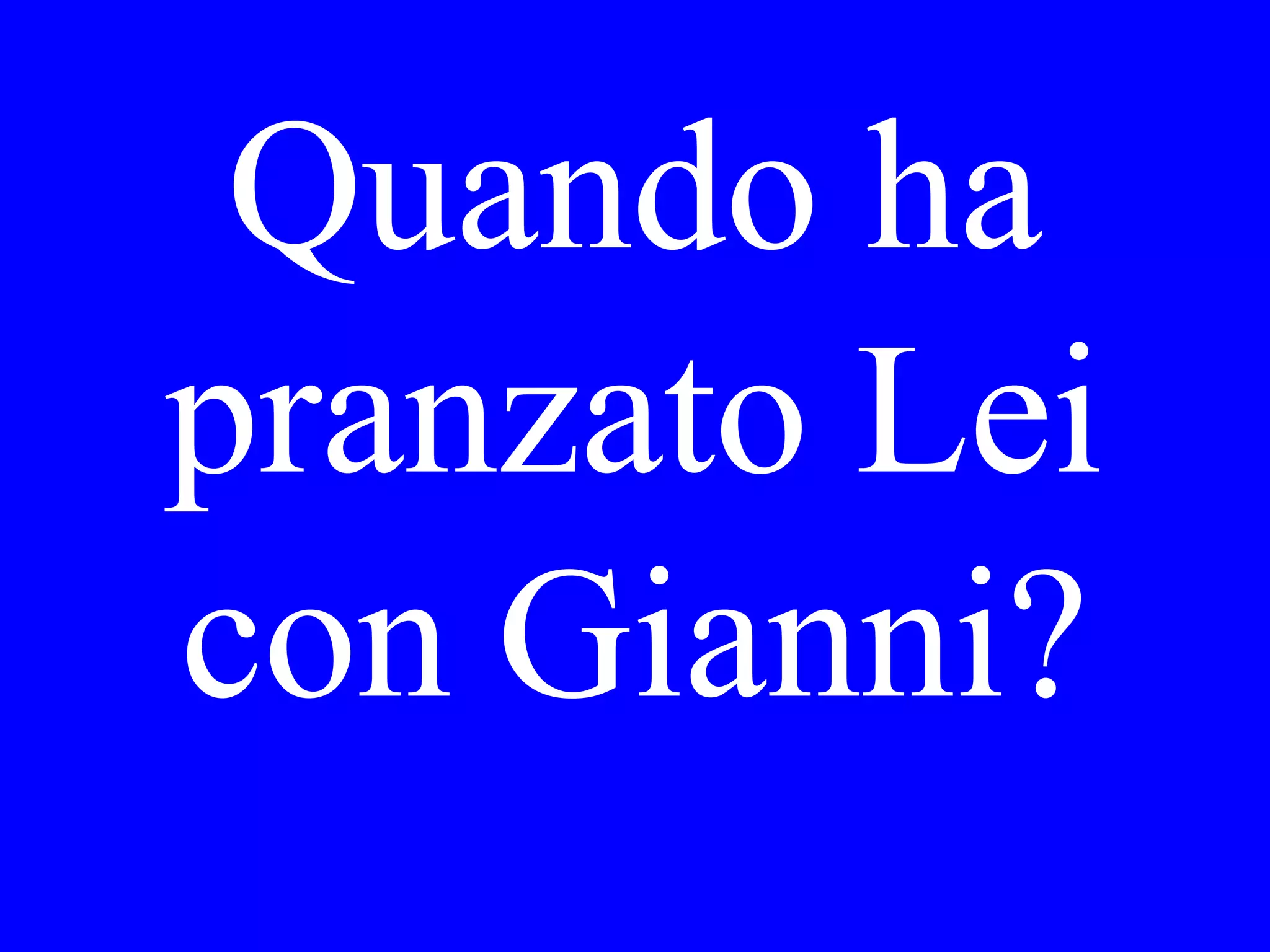 Maria si __
addormentat_
alle sette.
 