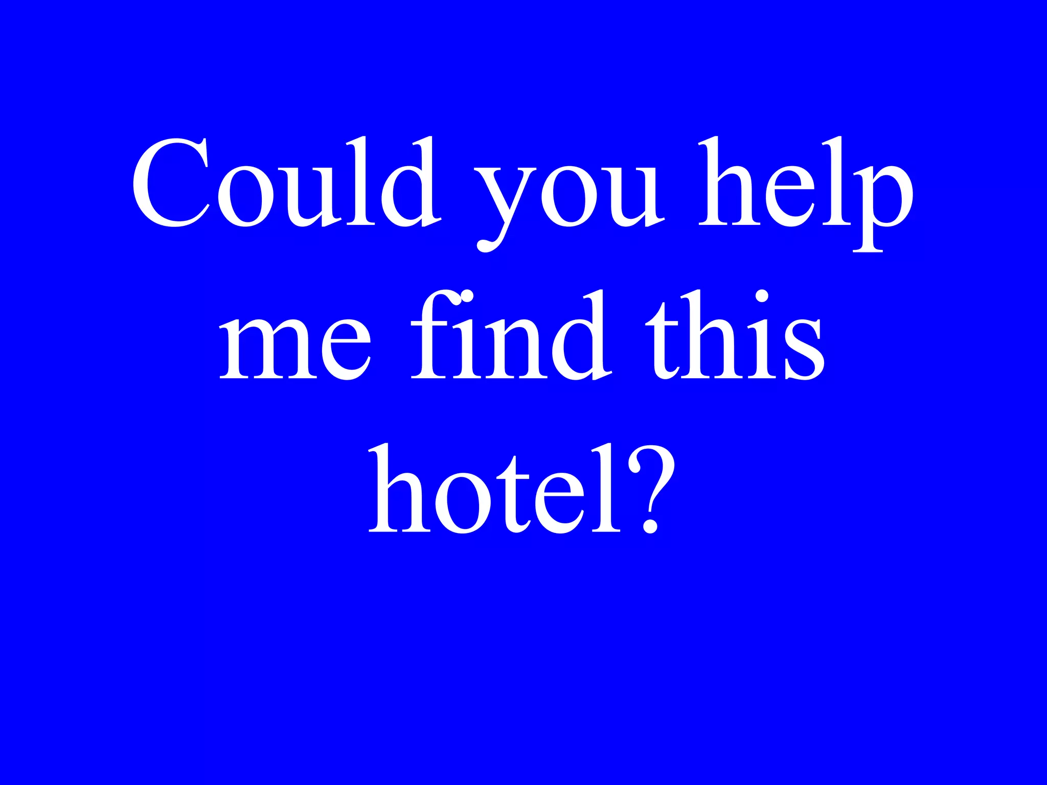 Does the train
arrive from
Venice before
or after 2?
 