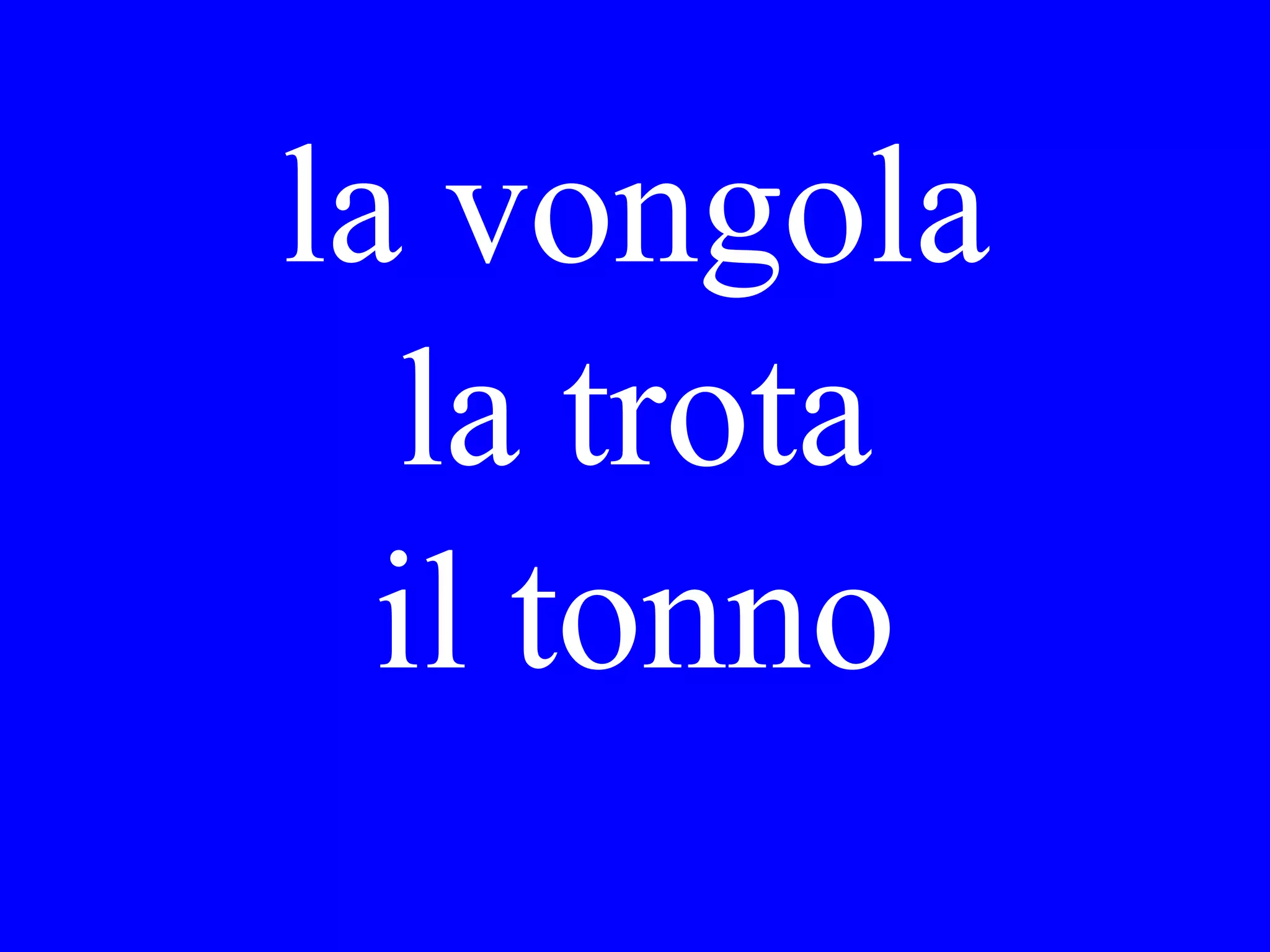 We would like to
make reservations
at a convent in
Venice.
 