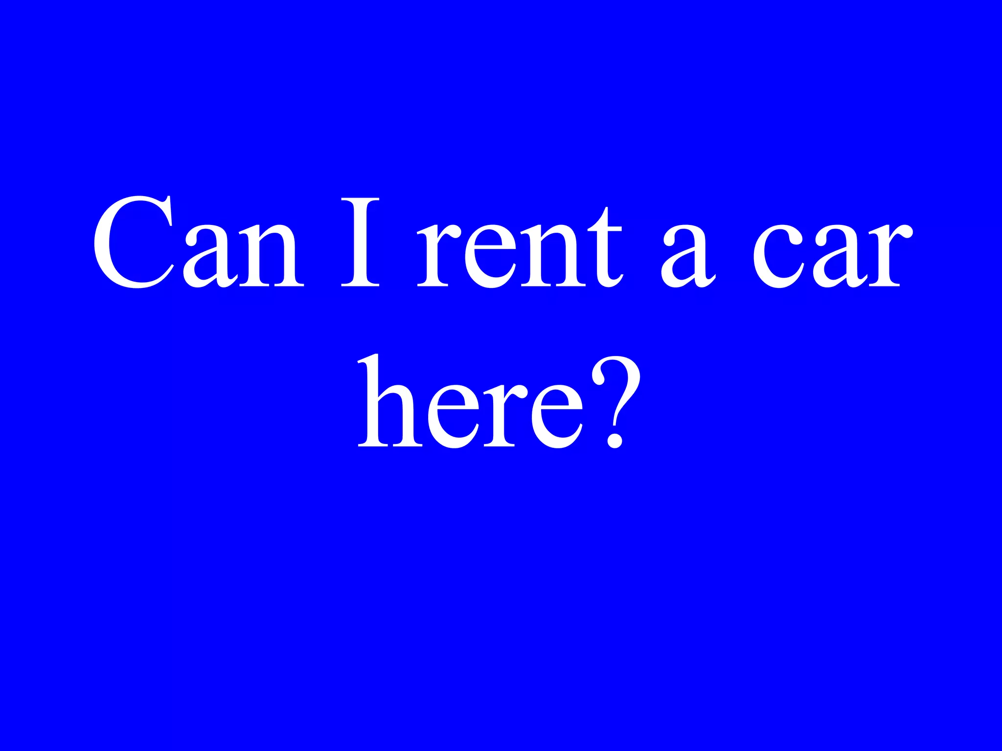 Sa dov’è la
banca più
vicina?
 