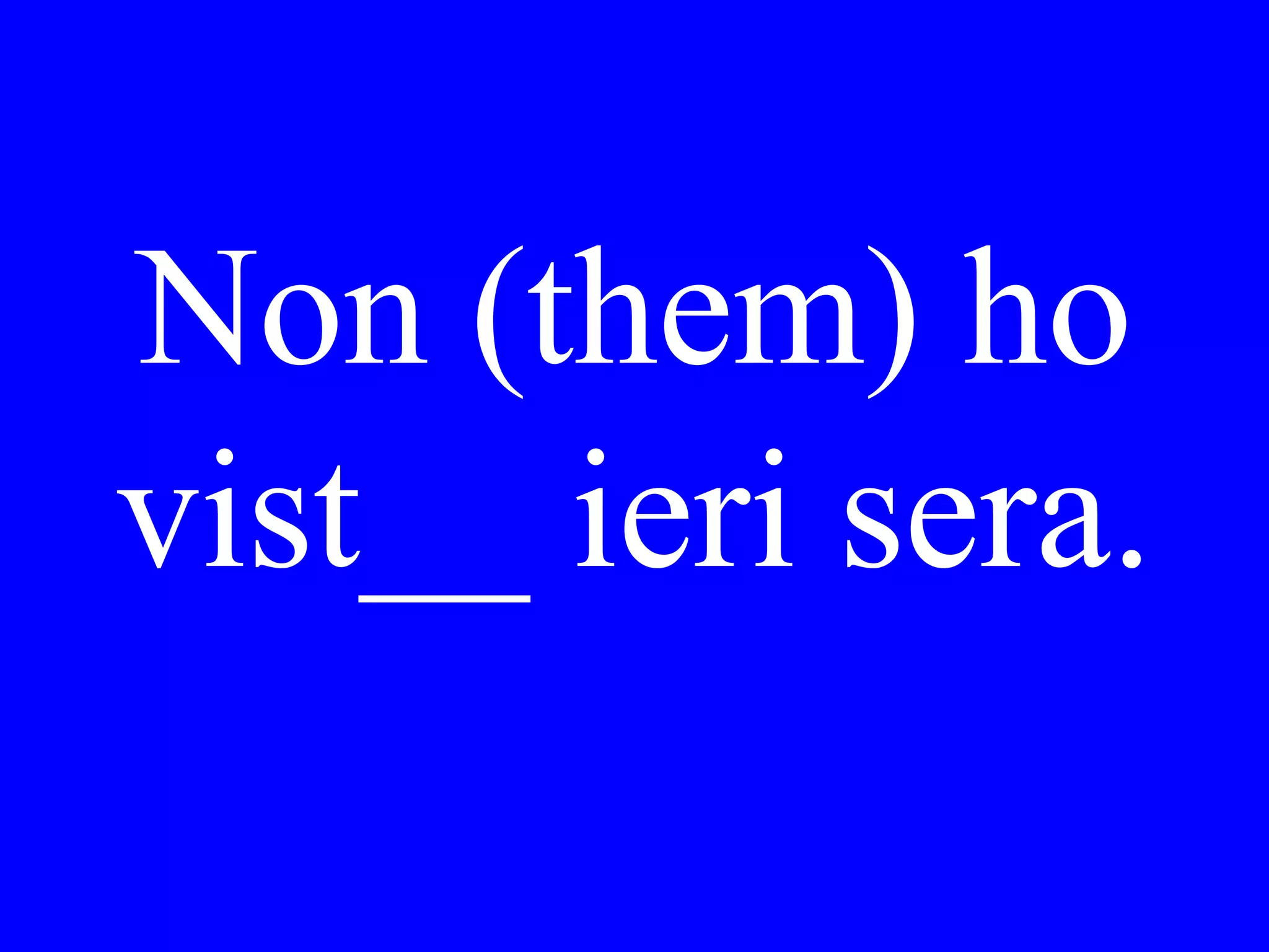 How much free
time(tempo
libero) do we
have.
 