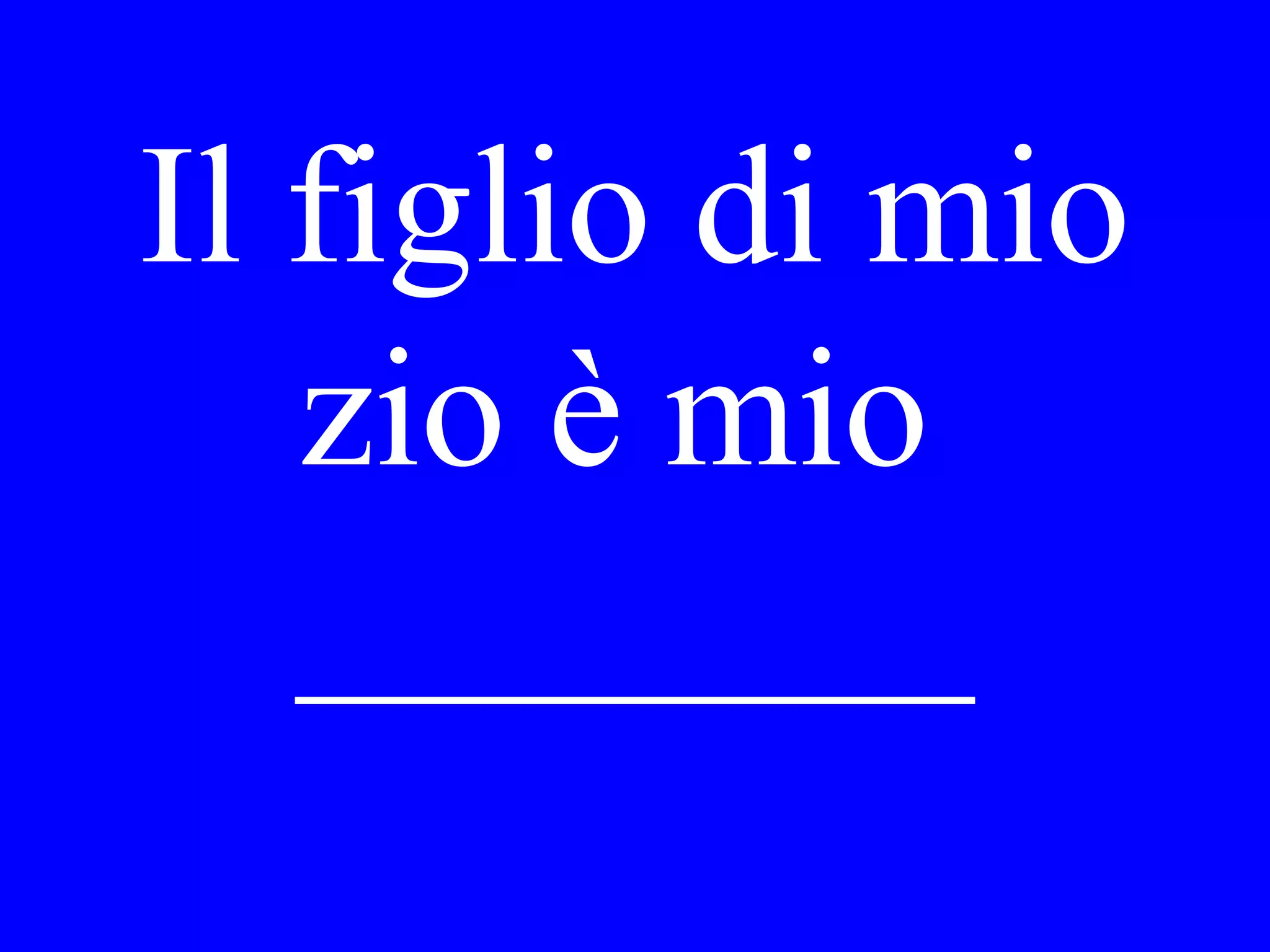 Ha già comprato Lei
I biglietti per il giro
o li comprerà
all’albergo?
 
