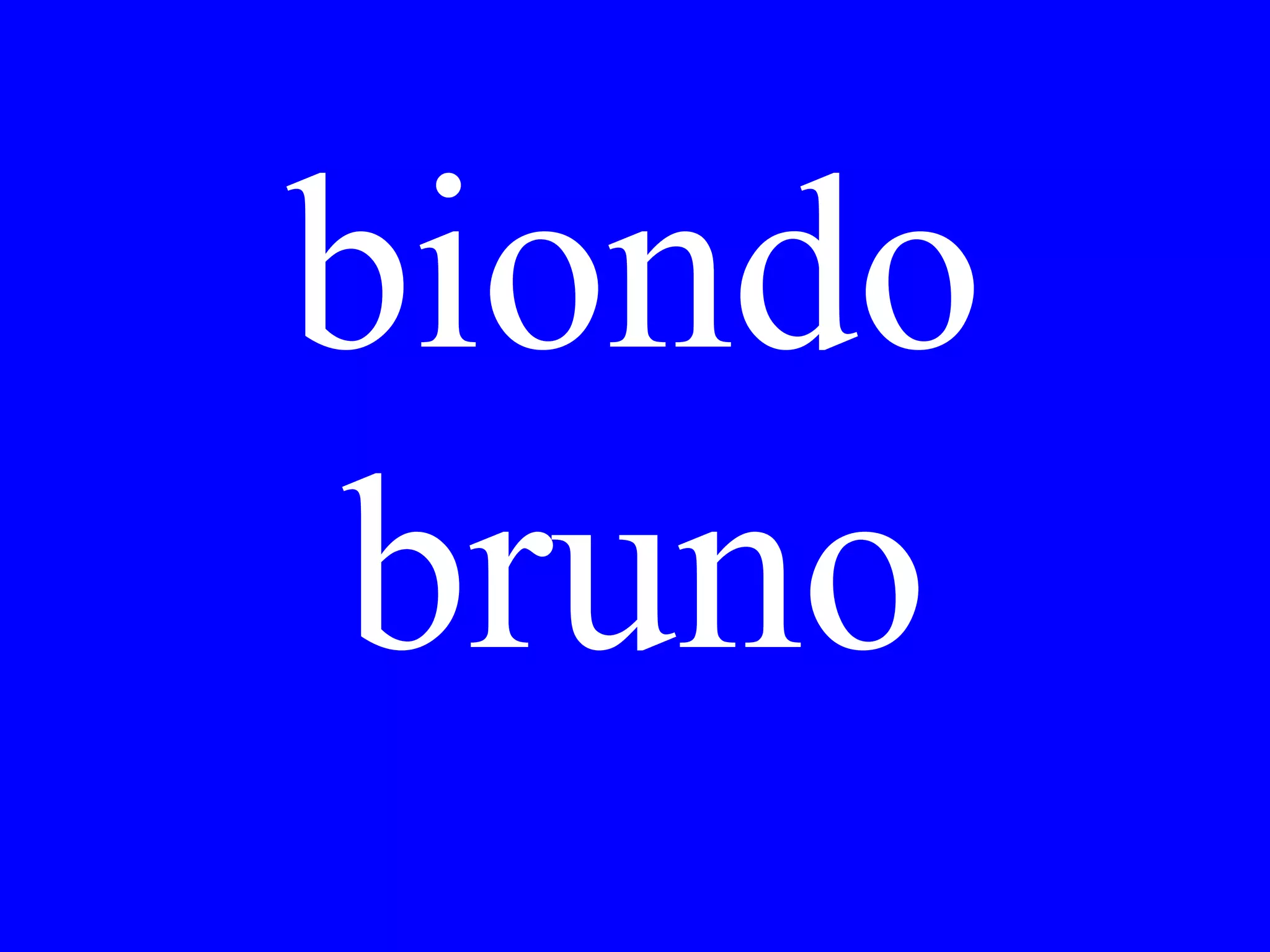 Dove ha
lasciato Lei
i biglietti?
 