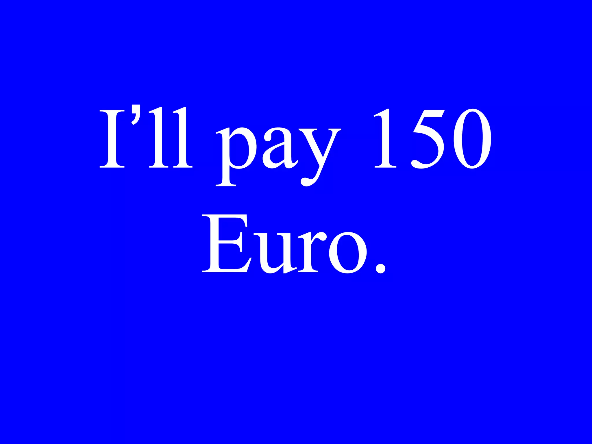 Loro sono
andati
Noi ____
_________
 