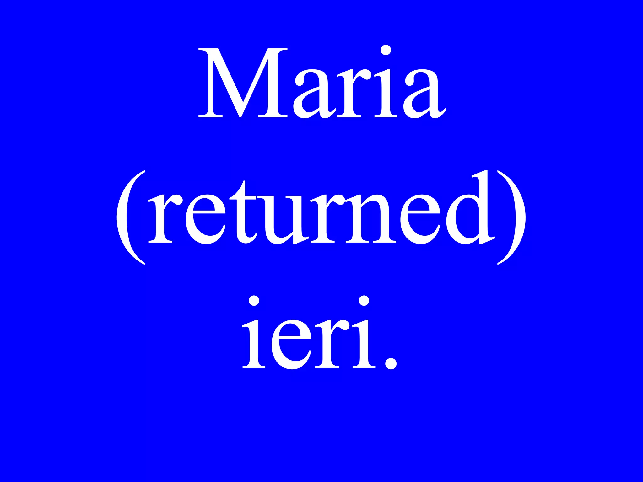 These tickets
are for them.
 