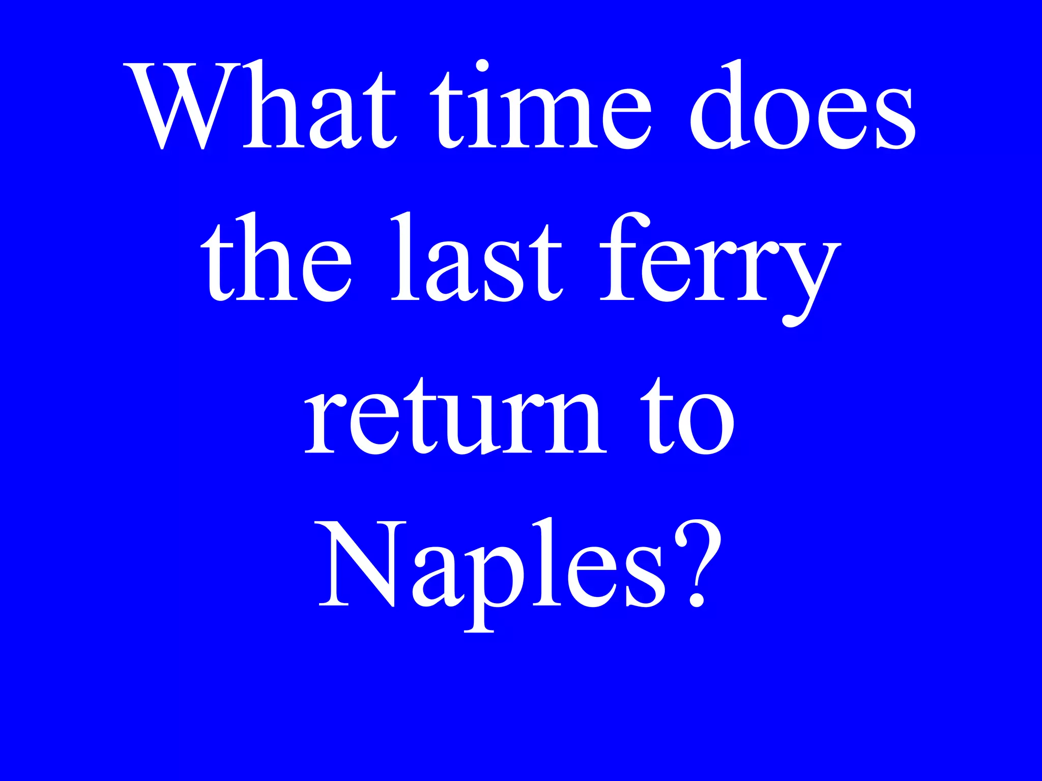 Maria. Può Lei
portarla al dottore
domani o è Lei
occupato?
 