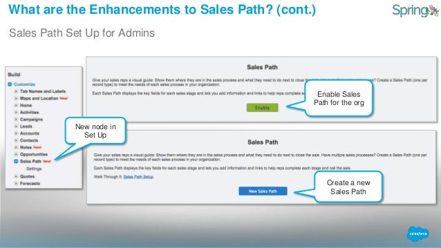 sales path salesforce