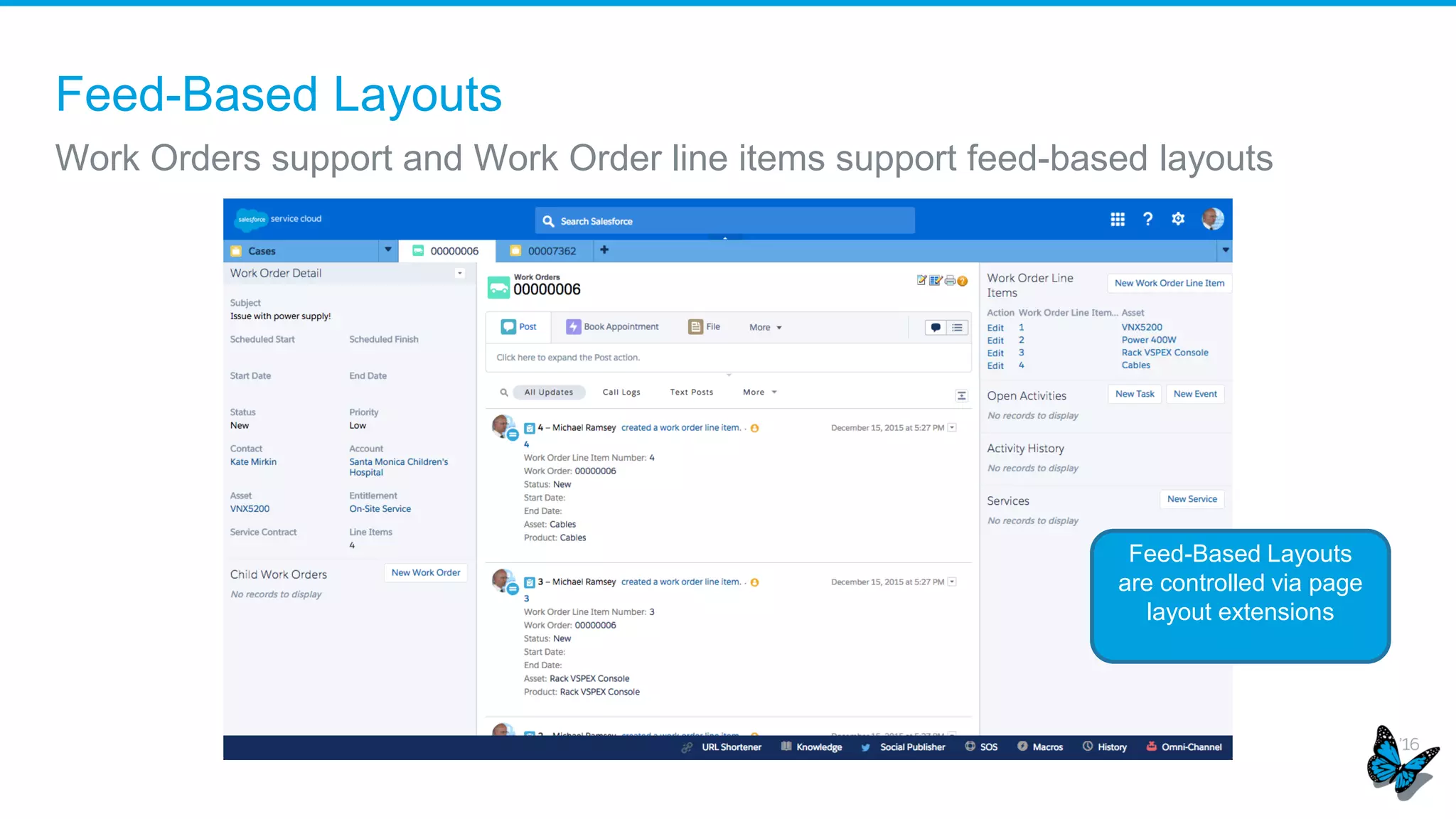 Run Macros Programmatically Using the API
Developers can use the
Javascript API to create a
custom console component to
show and filter the macros that
are available to the agent
 