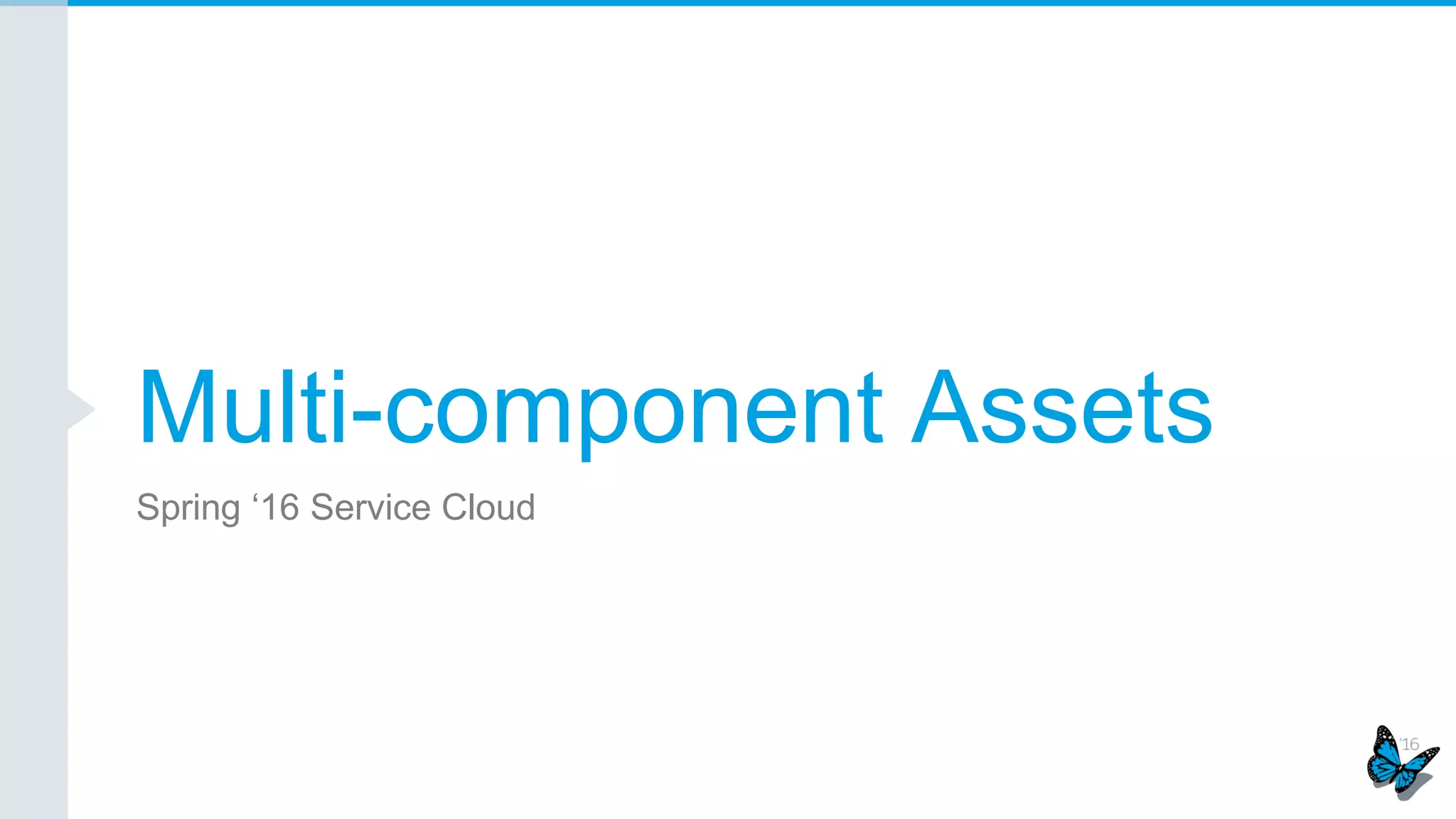 Social Customer Service
Spring ‘16 Service Cloud
 