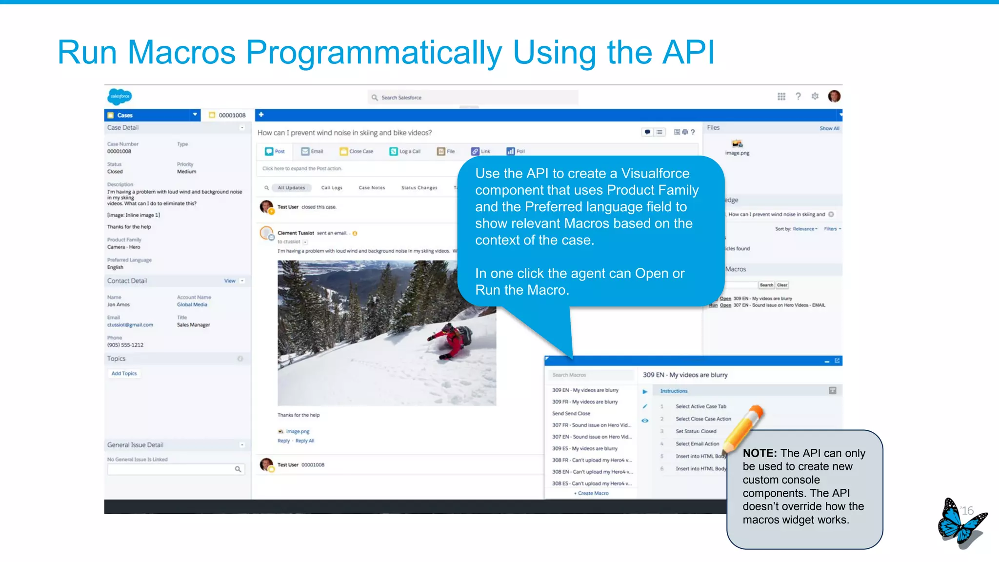 Analytics Cloud
​Wave for Communities
• Give your partners insight
to drive sales
​Flex Dashboard Designer
(Beta)
• Turn anyone into an
expert dashboard
designer
Operational Reporting
• Enhanced charts in
Salesforce1
• Lightning reports &
dashboards
​Get smarter about your customers
See the feature impact tables in the Release Notes to find out when and how these features
become available
 