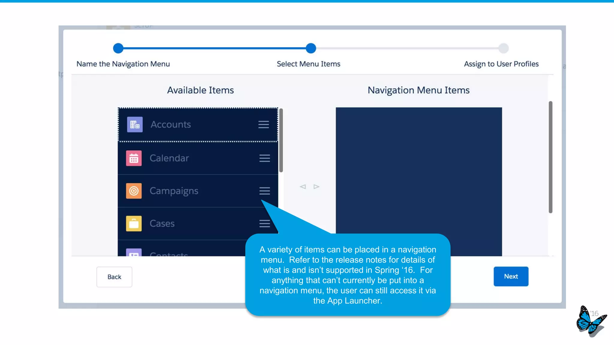 Drag & Drop Criteria Reordering
Save time & clicks by changing the order of criteria & action groups
Just drag and drop—it’s that easy.
Criteria are evaluated in the order
shown on the canvas.
If you need to reorder your criteria, just
click on the criteria node and action
group (1) and move it to the new
location at the end of your process.
Simply drag and drop your criteria in the
location of your choice to easily create
the perfect enterprise workflows for your
business.
Now, with Process
Builder you can
rearrange your
process criteria
without having to
recreate an entire
process all over again
 