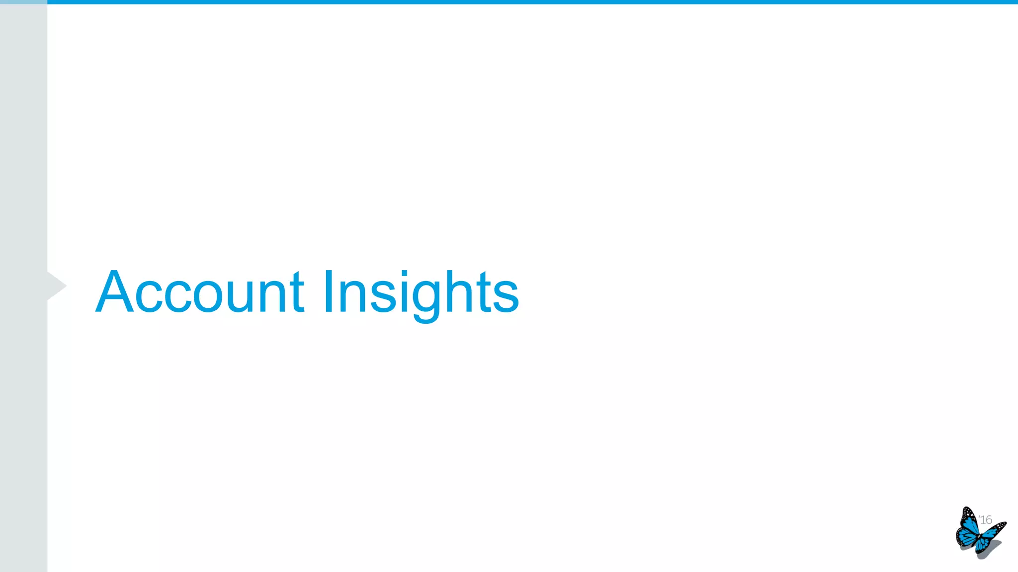 Account Insights
 