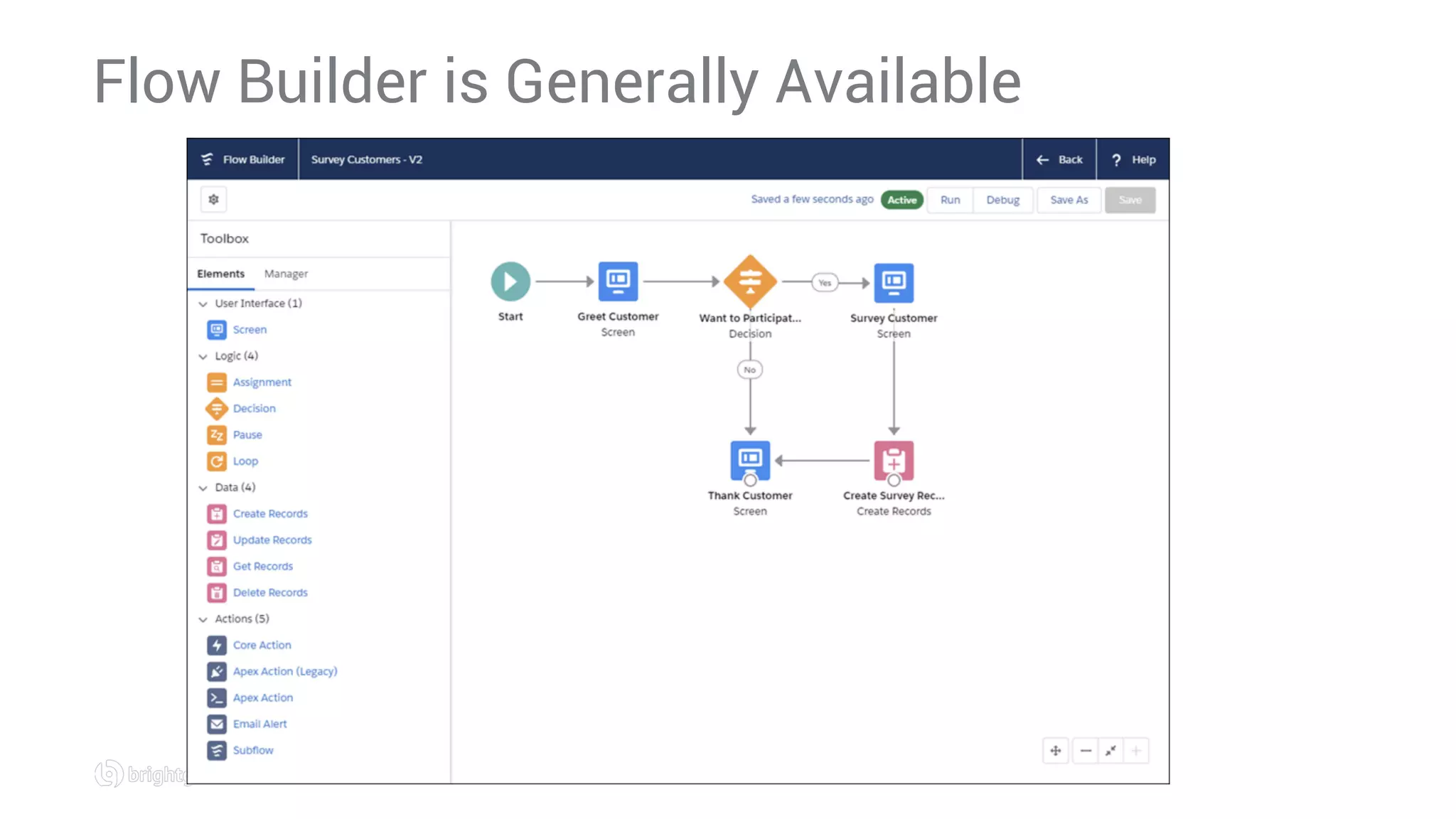 Flow Builder is Generally Available
 