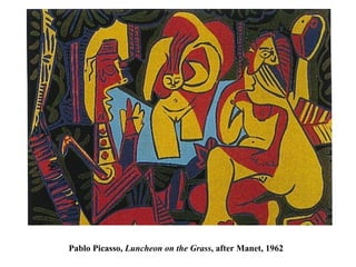 Pablo Picasso,  Luncheon on the Grass , after Manet, 1962 