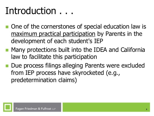 Predetermination In Iep Meeting >> Spring 2014 Special Education In The Modern Age Parent Participatio Predetermination In Iep Meeting >> Spring 2014 Special Education In The Modern Age Parent Participatio