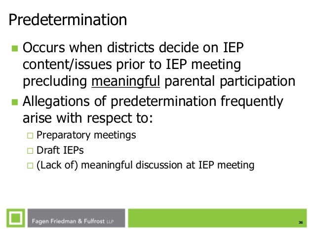 Predetermination In Iep Meeting >> Spring 2014 Special Education In The Modern Age Parent Participatio Predetermination In Iep Meeting >> Spring 2014 Special Education In The Modern Age Parent Participatio