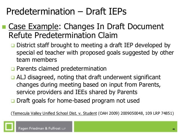 Predetermination In Iep Meeting >> Spring 2014 Special Education In The Modern Age Parent Participatio Predetermination In Iep Meeting >> Spring 2014 Special Education In The Modern Age Parent Participatio
