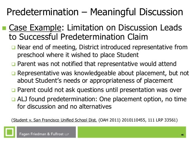 Predetermination In Iep Meeting >> Spring 2014 Special Education In The Modern Age Parent Participatio Predetermination In Iep Meeting >> Spring 2014 Special Education In The Modern Age Parent Participatio
