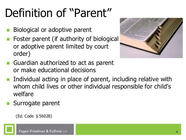 Spring 2014 Special Education in the Modern Age: Parent ...