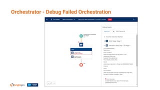Orchestrator - Debug Failed Orchestration
 